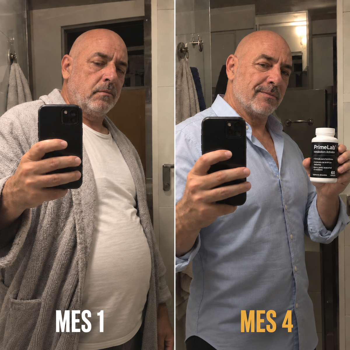 Primelab® - Recuperá un aspecto firme y masculino.
