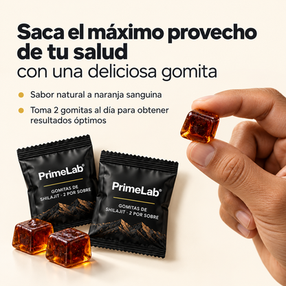 Primelab® Gomitas de Shilajit Puro