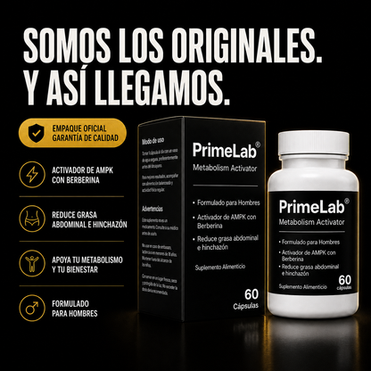 Primelab® - Recuperá un aspecto firme y masculino.